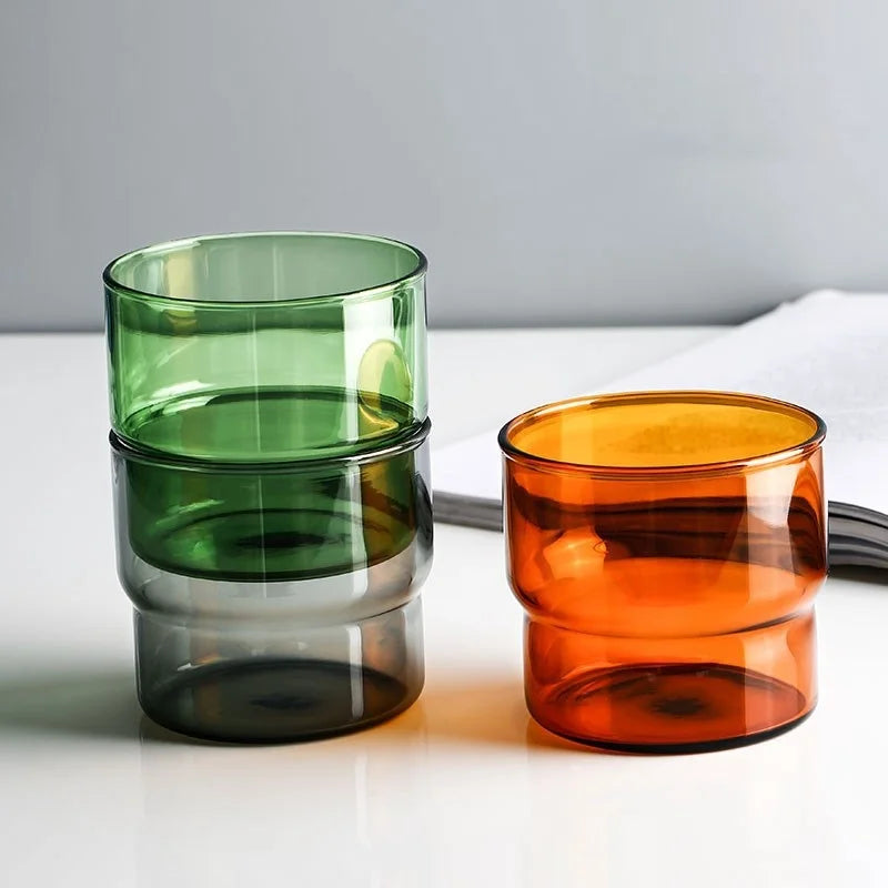 Smoke Stackable Tumblers