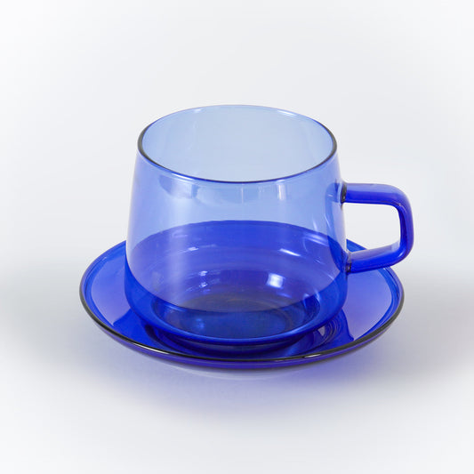 Lapis Mug and Saucer